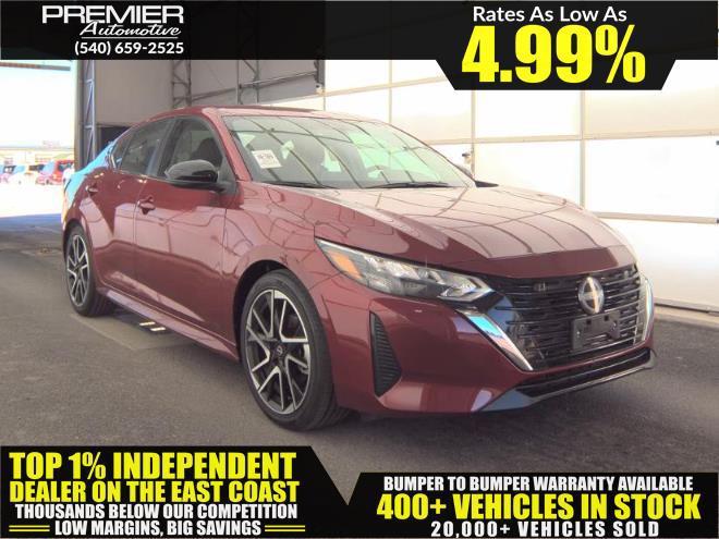 used 2025 Nissan Sentra car, priced at $17,999