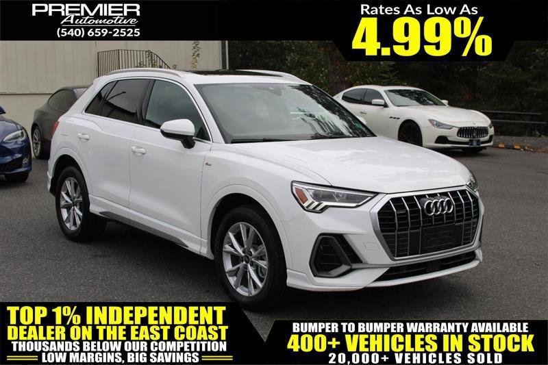 used 2023 Audi Q3 car, priced at $20,450
