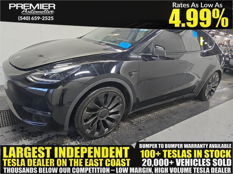 used 2022 Tesla Model Y car, priced at $23,999