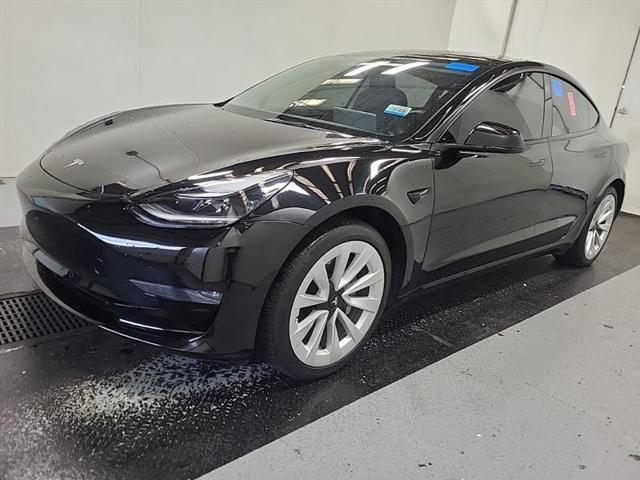 used 2021 Tesla Model 3 car, priced at $23,999