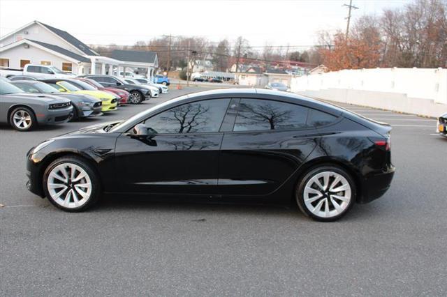 used 2021 Tesla Model 3 car, priced at $23,999