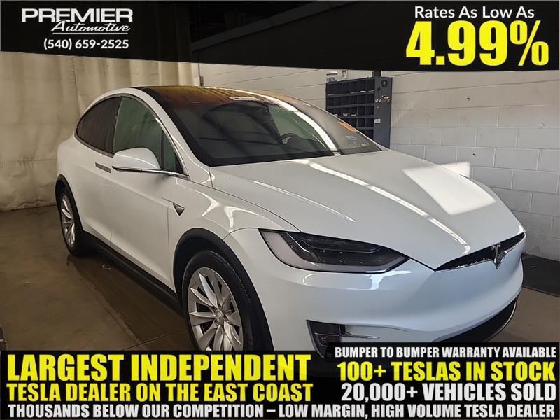 used 2018 Tesla Model X car, priced at $25,999