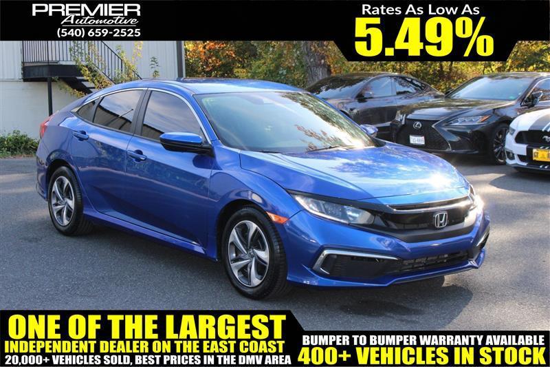 used 2021 Honda Civic car, priced at $14,999