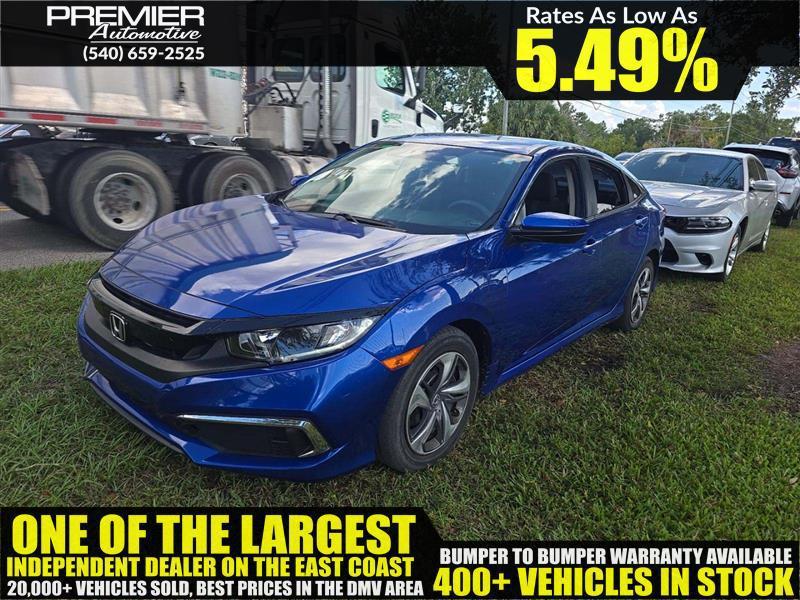 used 2021 Honda Civic car, priced at $14,999