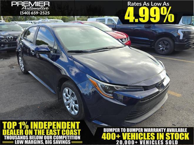used 2024 Toyota Corolla car, priced at $16,999