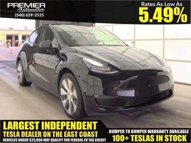used 2022 Tesla Model Y car, priced at $20,999
