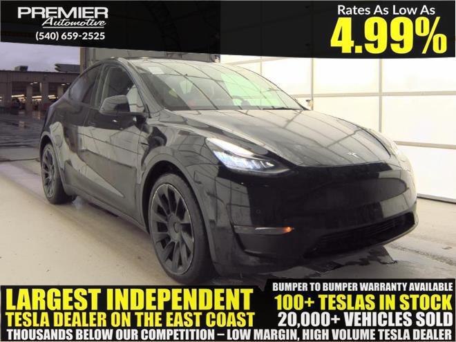 used 2022 Tesla Model Y car, priced at $25,999