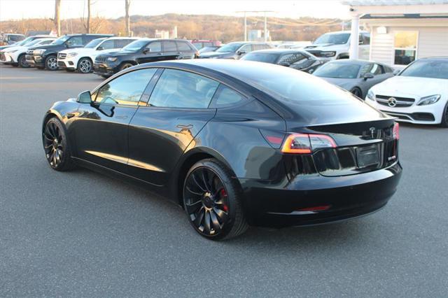 used 2022 Tesla Model 3 car, priced at $19,450