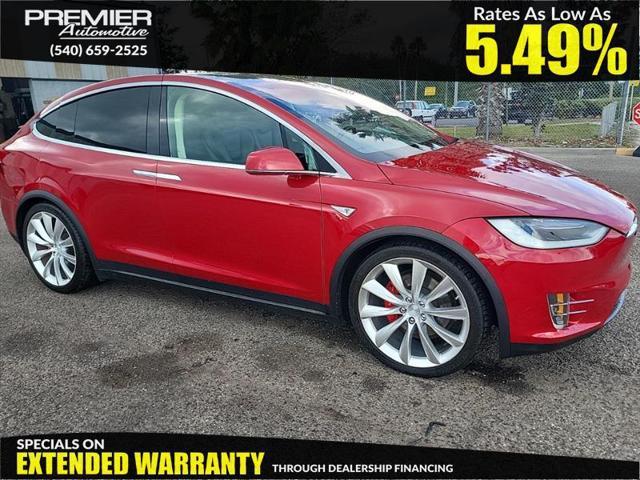 used 2016 Tesla Model X car, priced at $24,450