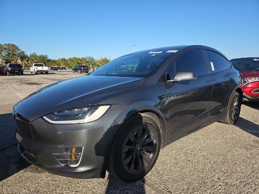 used 2018 Tesla Model X car, priced at $27,450