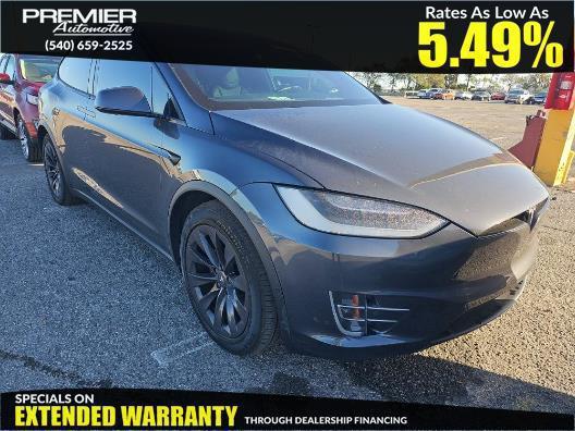 used 2018 Tesla Model X car, priced at $27,450