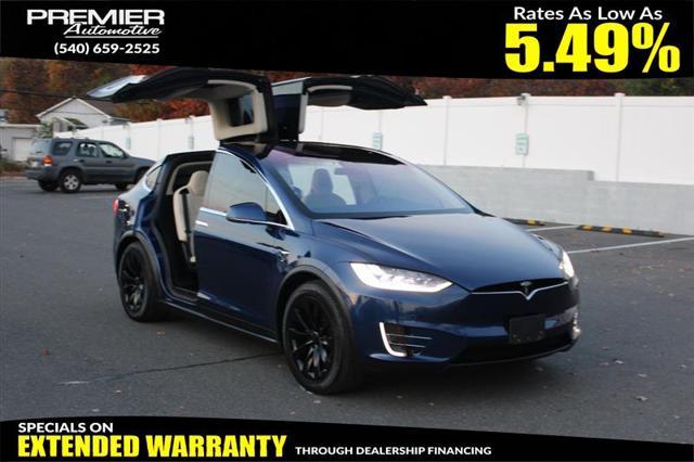 used 2017 Tesla Model X car, priced at $26,750