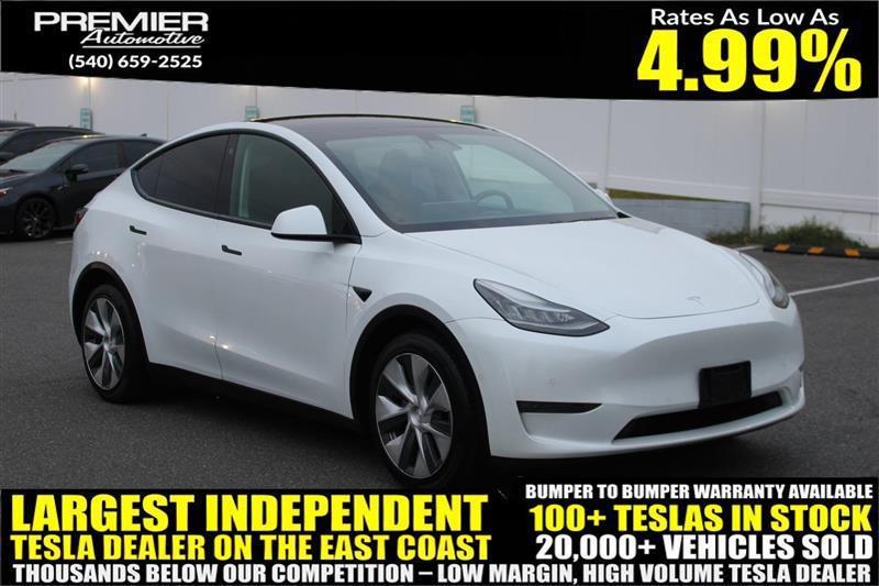 used 2021 Tesla Model Y car, priced at $22,450