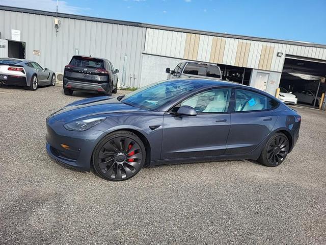 used 2023 Tesla Model 3 car, priced at $22,999