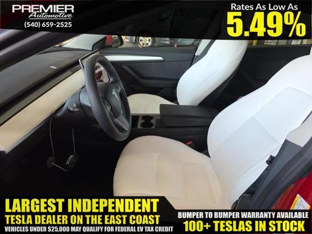used 2022 Tesla Model 3 car, priced at $20,999