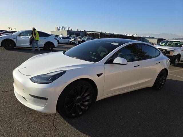 used 2022 Tesla Model 3 car, priced at $22,750