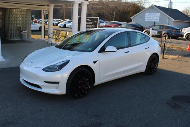 used 2022 Tesla Model 3 car, priced at $19,450