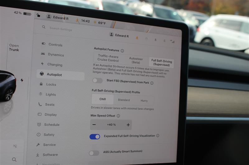 used 2024 Tesla Model Y car, priced at $29,999