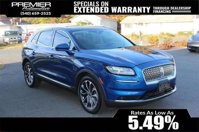 used 2021 Lincoln Nautilus car, priced at $28,450