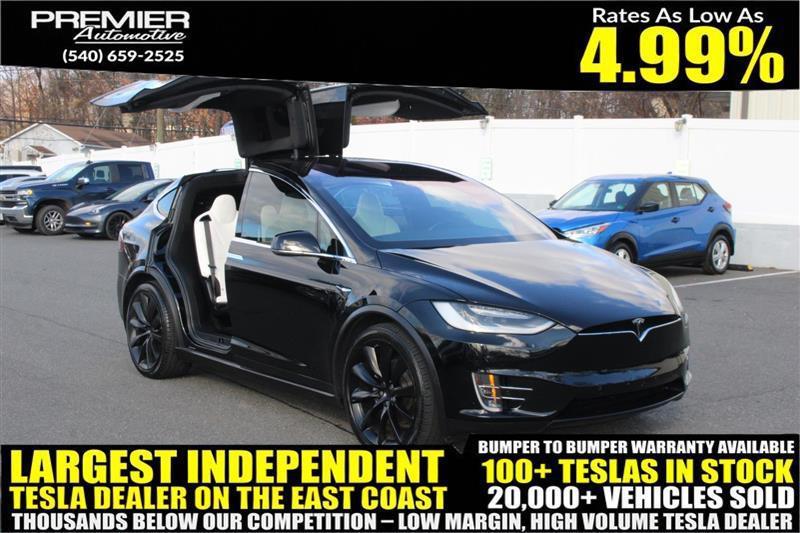 used 2019 Tesla Model X car, priced at $27,999