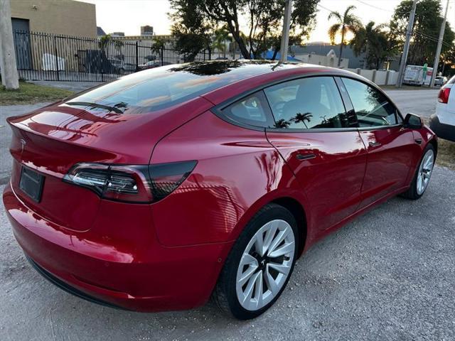 used 2022 Tesla Model 3 car, priced at $13,450