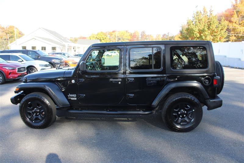 used 2020 Jeep Wrangler Unlimited car, priced at $19,450