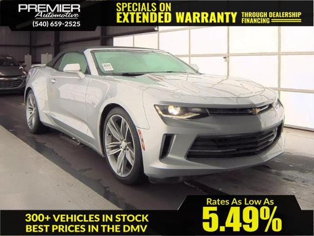 used 2017 Chevrolet Camaro car, priced at $17,999