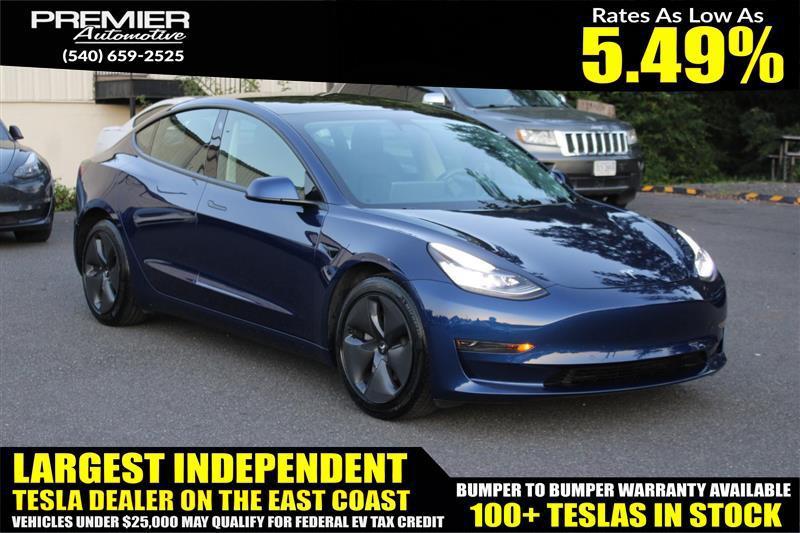 used 2021 Tesla Model 3 car, priced at $12,999