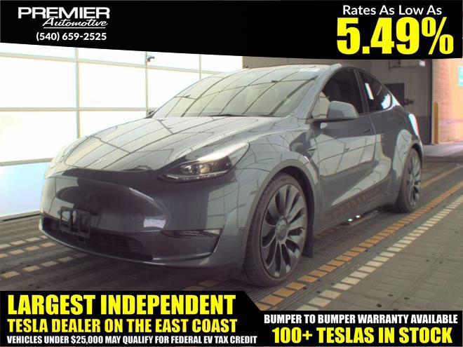 used 2023 Tesla Model Y car, priced at $24,999