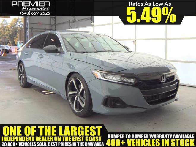 used 2022 Honda Accord car, priced at $19,450