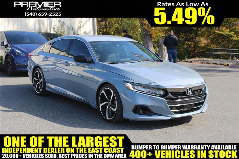 used 2022 Honda Accord car, priced at $19,450