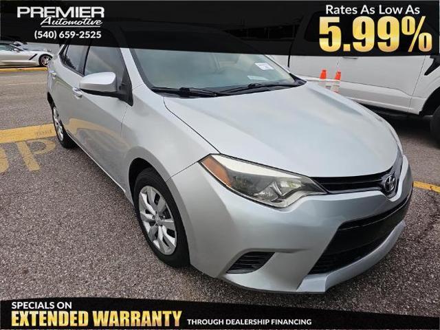 used 2015 Toyota Corolla car, priced at $11,750