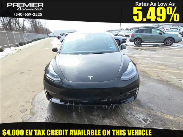 used 2023 Tesla Model 3 car, priced at $20,450