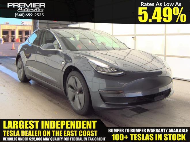 used 2018 Tesla Model 3 car, priced at $11,450