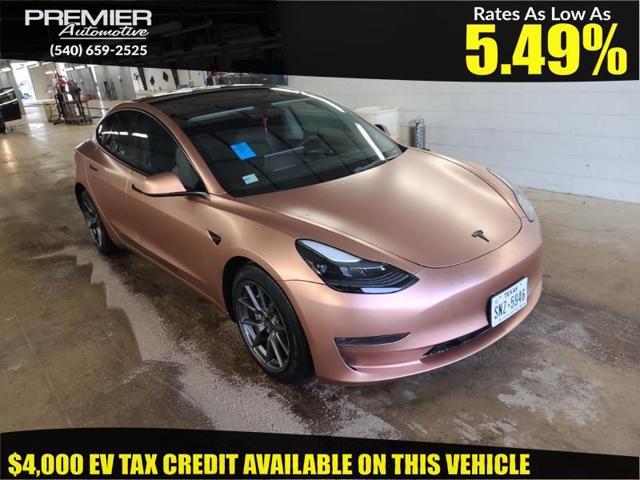 used 2023 Tesla Model 3 car, priced at $20,450