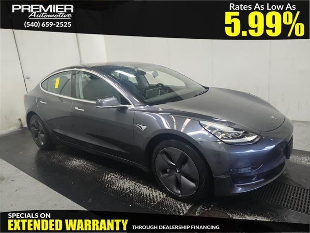 used 2018 Tesla Model 3 car, priced at $23,999