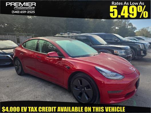 used 2021 Tesla Model 3 car, priced at $18,450