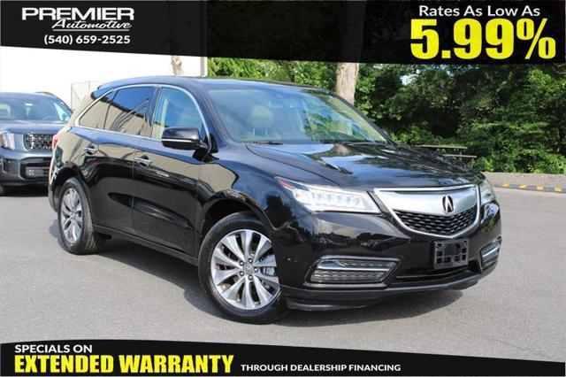 used 2014 Acura MDX car, priced at $14,999