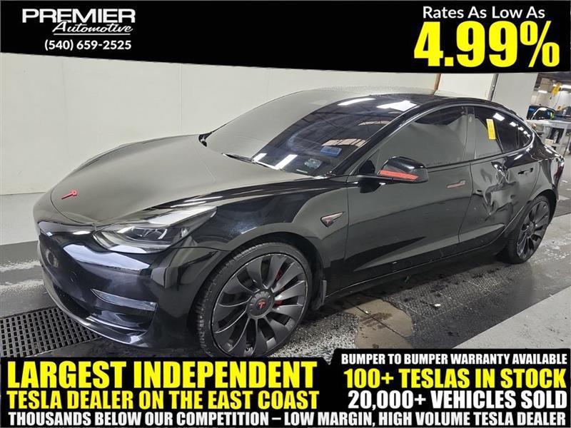 used 2023 Tesla Model 3 car