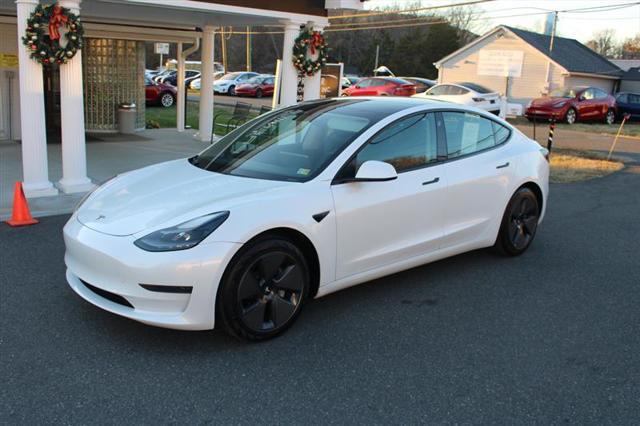 used 2021 Tesla Model 3 car, priced at $18,450