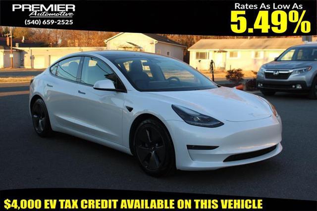 used 2021 Tesla Model 3 car, priced at $18,450