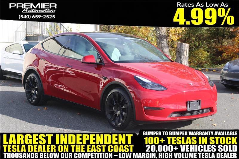 used 2021 Tesla Model Y car, priced at $24,999