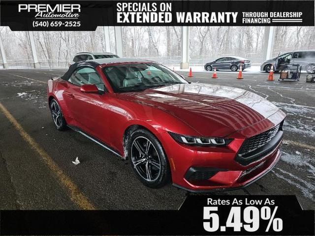 used 2024 Ford Mustang car, priced at $25,750