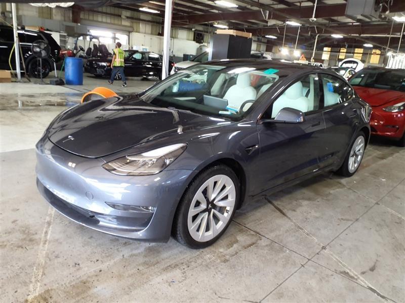 used 2022 Tesla Model 3 car, priced at $21,999