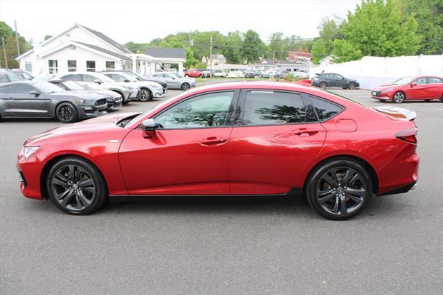 used 2021 Acura TLX car, priced at $28,450