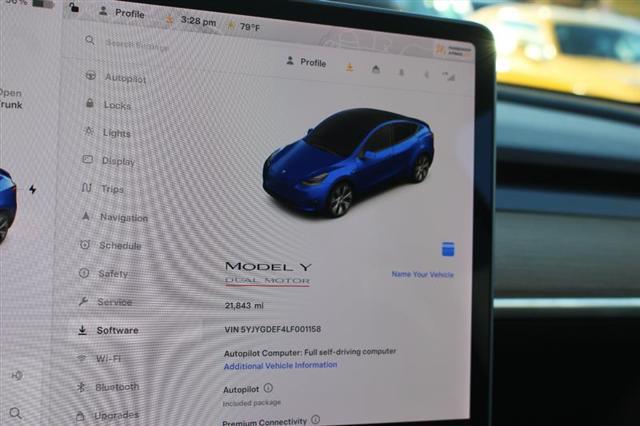 used 2020 Tesla Model Y car, priced at $26,999