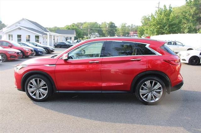 used 2022 INFINITI QX50 car, priced at $27,777