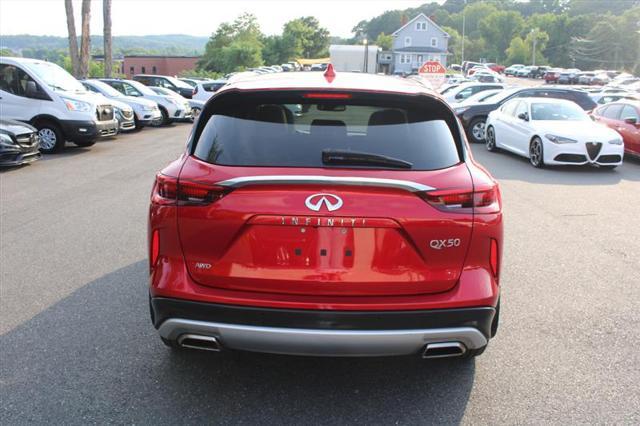 used 2022 INFINITI QX50 car, priced at $27,777