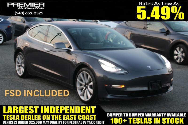 used 2019 Tesla Model 3 car, priced at $12,999