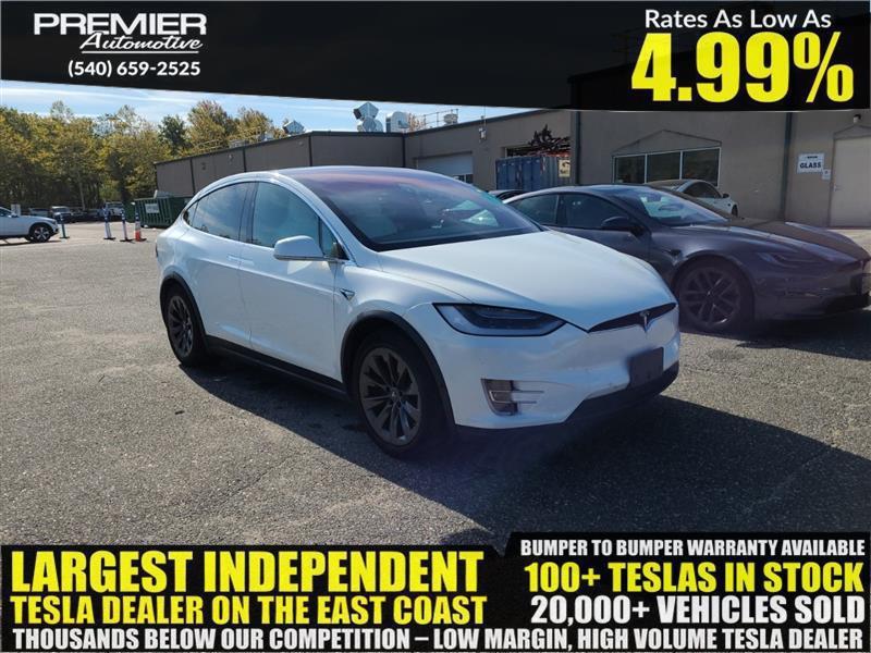 used 2018 Tesla Model X car, priced at $20,999